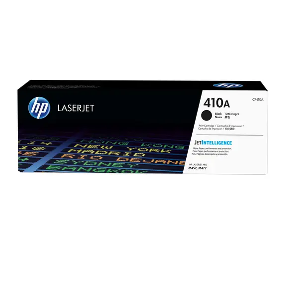 Cartucho de toner HP 410A CF410A original preto para impressoras HP LaserJet | BluePixel.pt