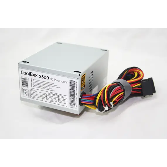 Fonte de Alimentação COOLBOX 300W SFX S300 80 PLUS - Alta Eficiência para PCs Compactos