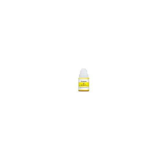 Tinta Amarela CANON GI-490 - Garrafa de tinta compatível com impressoras Canon | BluePixel.pt
