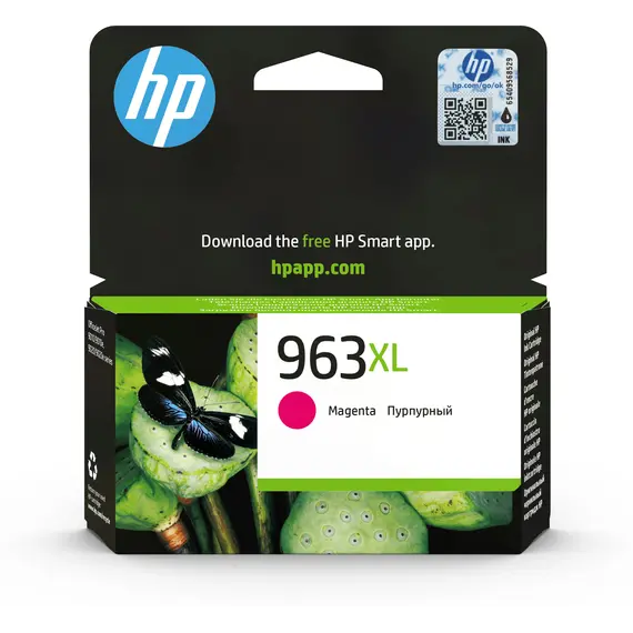 Cartucho HP 963XL High Yield Magenta - Tinta de Alta Capacidade para Impressoras HP | BluePixel.pt