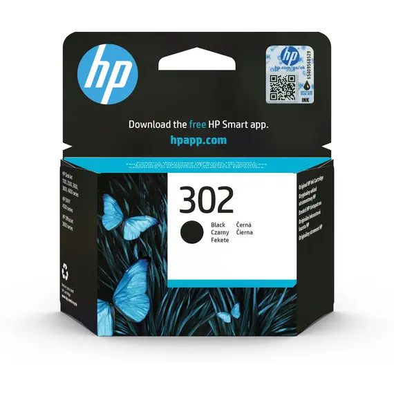 Cartucho HP 302 Black Original - Tinta Preta de Alta Qualidade para Impressoras HP | bluepixel.pt
