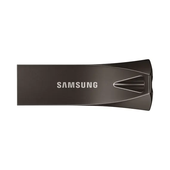 USB Samsung BAR Plus 256GB - Pen Drive resistente com 400 MB/s de leitura e design Titan Gray na bluepixel.pt