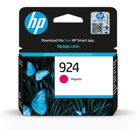 Cartucho de Tinta Magenta HP 924 Original | Compatível com Impressoras HP - BluePixel.pt