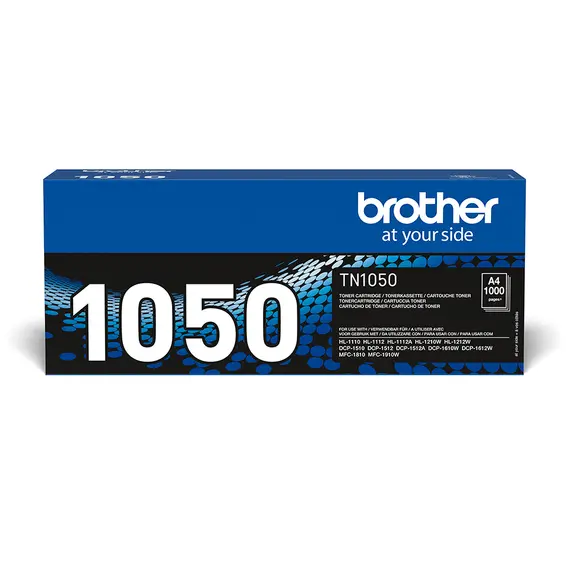 Toner Brother TN-1050 compatível para impressoras - Alta qualidade na BluePixel.pt