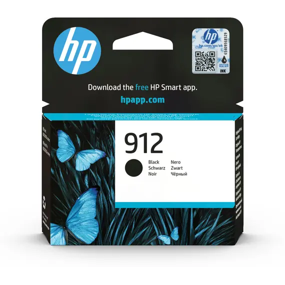 Cartucho de Tinta Preto HP 912 HP INC. | Alta Qualidade e Fiabilidade | bluepixel.pt