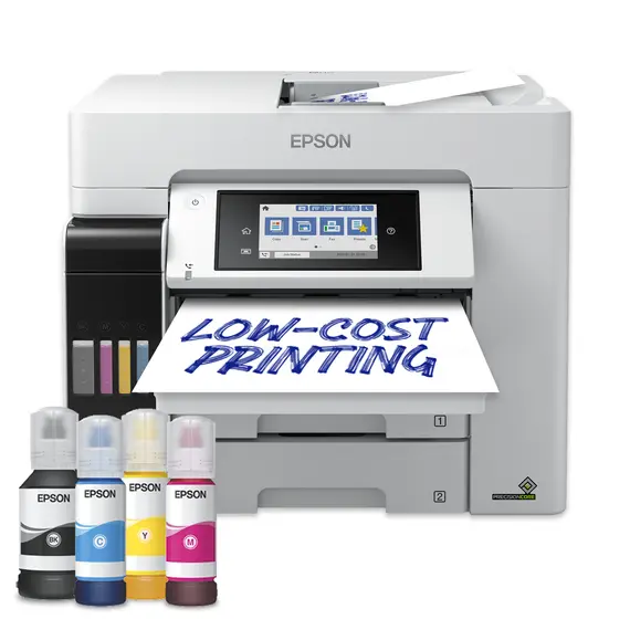 Epson EcoTank Pro ET-5885 Multifuncional A4 - Impressão Colorida Rápida e Conectada