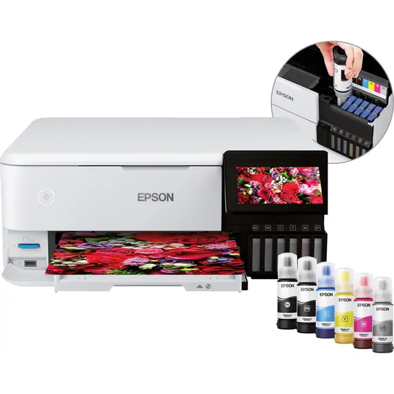 Epson EcoTank ET-8500 Impressora Multifuncional A4 a Cores Wi-Fi LAN USB - Loja BluePixel