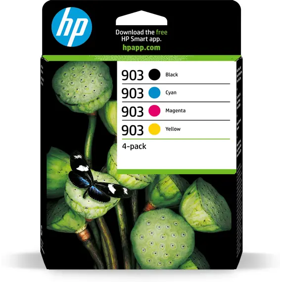 Cartuchos HP 903 CMYK Originais - Pack de 4 | Impressão de Alta Qualidade na bluepixel.pt