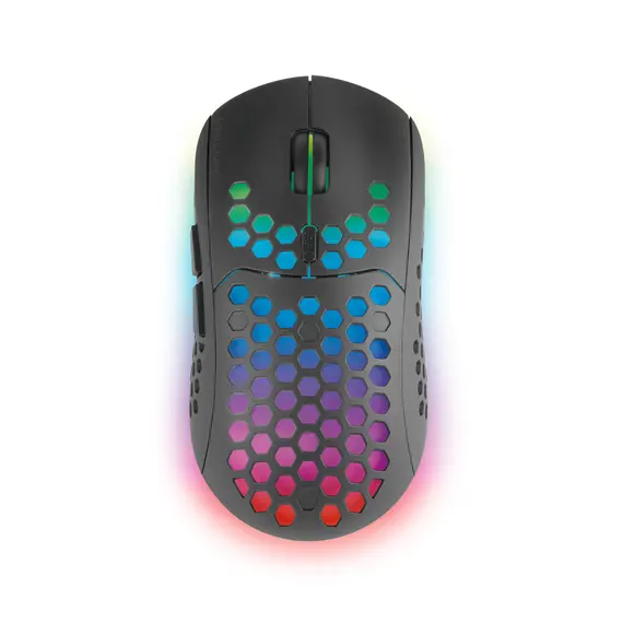 Rato Wireless MARS GAMING MMW3 - Ultra-Leve, Recarregável, Preto | BluePixel.pt