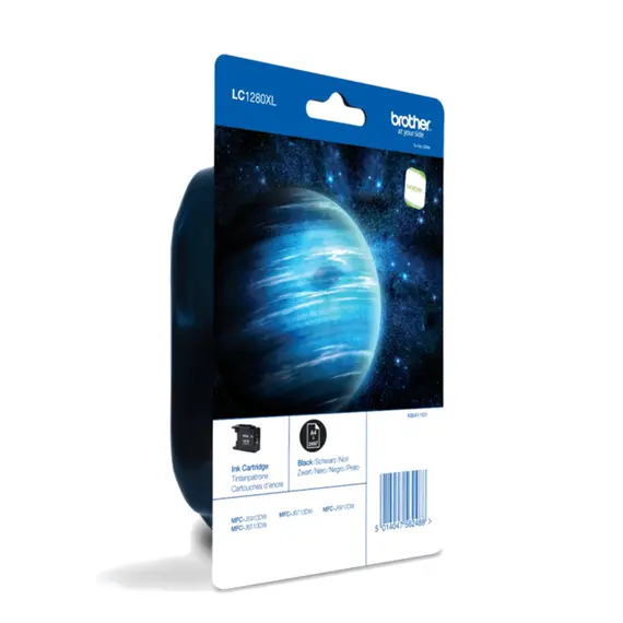 Tinteiro BROTHER LC1280XLBKBP Preto XL para impressoras MFC-J6510DW e J6710 | Loja BluePixel