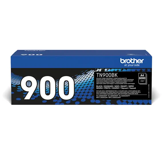 Toner Brother TN-900BK - Cartucho de Alta Capacidade Preto para Impressoras Brother | bluepixel.pt