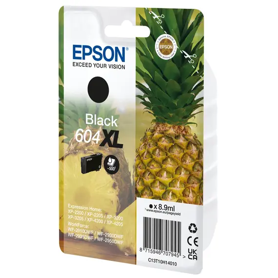 Cartucho EPSON 604XL Black - Tinta de Alta Capacidade para Impressoras EPSON | bluepixel.pt