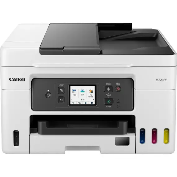 Canon Maxify GX4050 MFP Impressora Color A4 com Wi-Fi, LAN, USB e Refilável - Alta Velocidade de 18 ipm