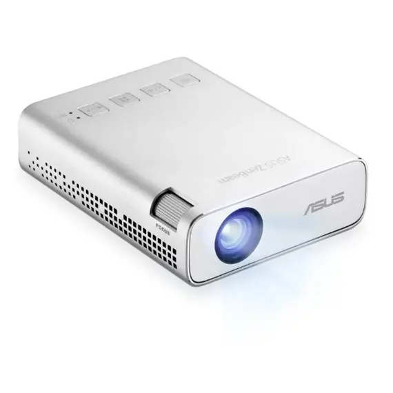 Projetor ASUS ZenBeam E1R Mini WVGA LED 200 Lumens com HDMI e USB Type-A | Loja BluePixel