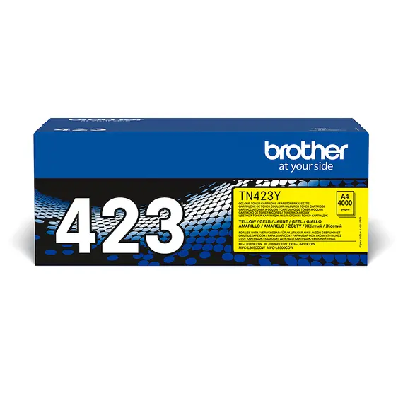 Toner Amarelo Brother TN423Y Alta Capacidade para HL-L8260CDW e L8360CDW | BluePixel.pt
