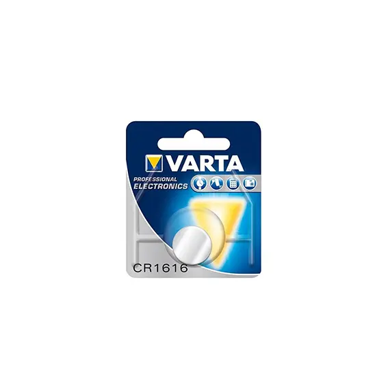 Pilhas CR1616 Lithium 3V VARTA - Bateria de substituição fiável para dispositivos eletrónicos
