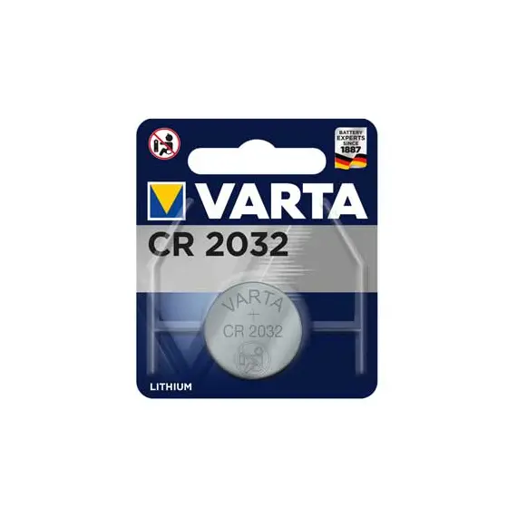Pilhas CR2032 Lithium 3V 230mAh VARTA - Baterias de Alta Qualidade na bluepixel.pt