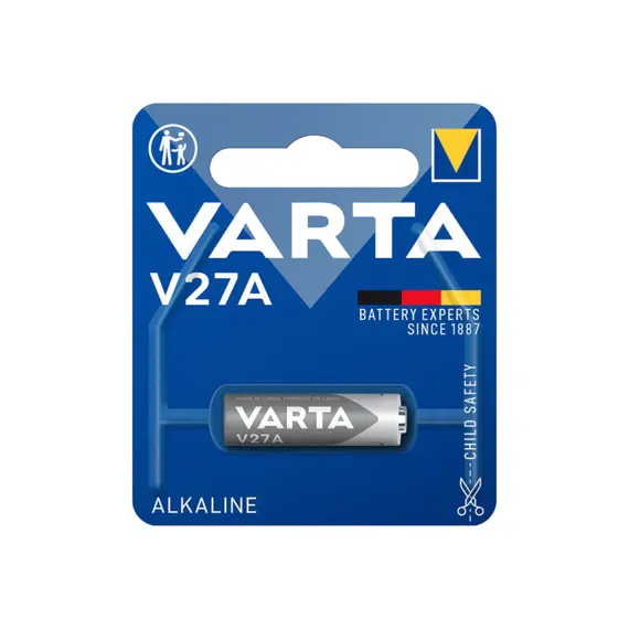 Pilhas VARTA V27A / LR27 Alcalinas 12V 20mAh | Alta Performance | bluepixel.pt