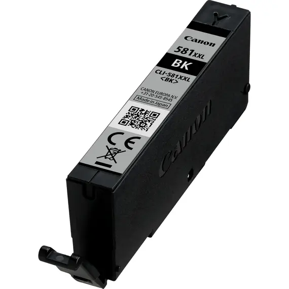Cartucho de tinta Canon CLI-581XXL BK de alta capacidade | Compatível com impressoras Canon | Bluepixel.pt