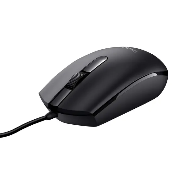 Trust Basi Wired Mouse - Rato com fios ergonómico e confiável para uso diário | bluepixel.pt