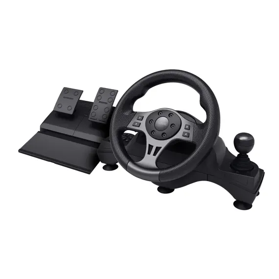 Trust GXT 289 MOVI RACING WHEEL - Volante de Corrida de Alta Performance para Jogos de Corrida