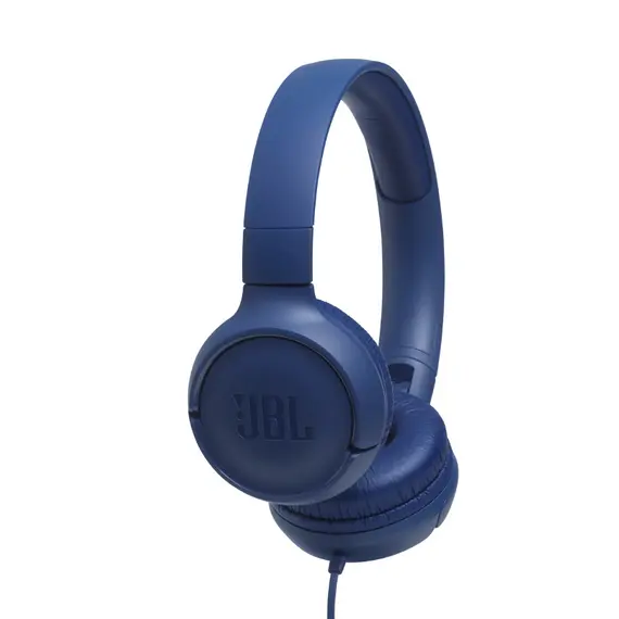 Fones de ouvido JBL Tune T500 Blue | Som de Alta Qualidade e Conforto | bluepixel.pt