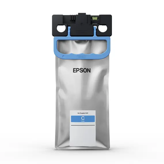 Tinteiro EPSON T01D Ciano XXL para WorkForce Pro WF-C529R e C579R | Loja BluePixel