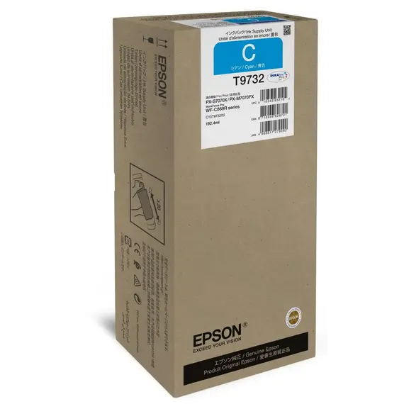 Cartucho EPSON Ink Tank Cyan Pro T973 XL - Alta Capacidade e Rendimento para Impressoras EPSON | bluepixel.pt