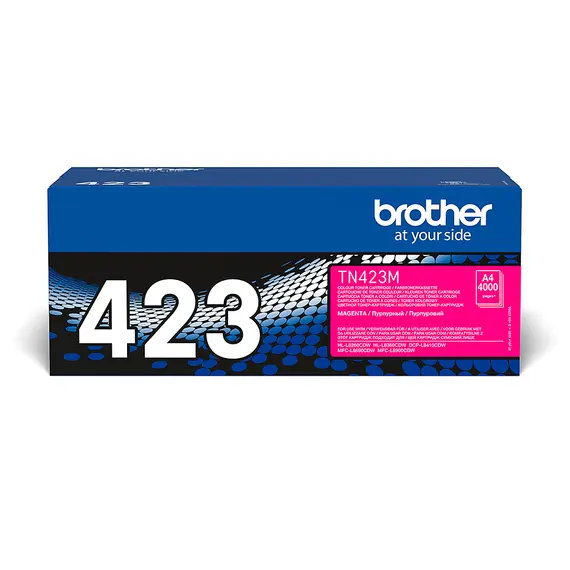 Toner Brother TN423M Magenta High Capacity para HL-L8260CDW e L8360CDW | BluePixel.pt