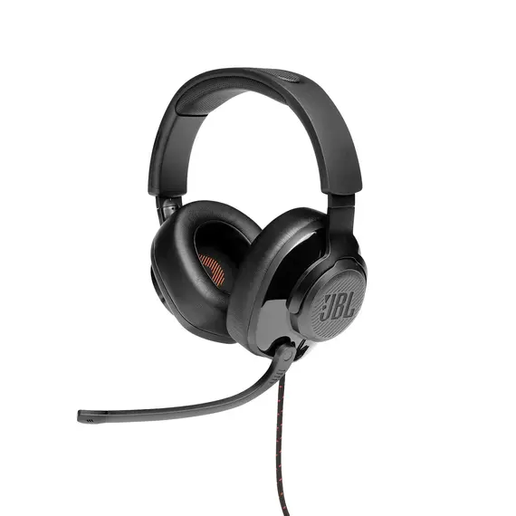 JBL Quantum 200 Wired Gaming Headset Over Ear Preto | Fone Gaming JBL