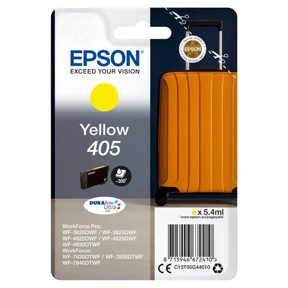 Tóner Amarelo EPSON 6LB Singlepack Yellow 405 | Impressão de Alta Qualidade na BluePixel.pt