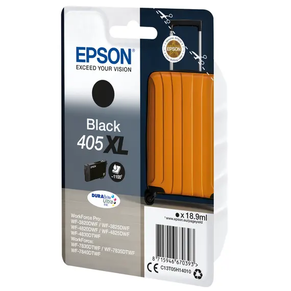Cartucho EPSON 4LB Singlepack Black 405XL DURABrite Ultra | Impressões de Qualidade na bluepixel.pt