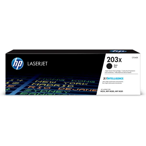 Cartucho HP 203X Original Black LaserJet - Alta Qualidade de Impressão | bluepixel.pt