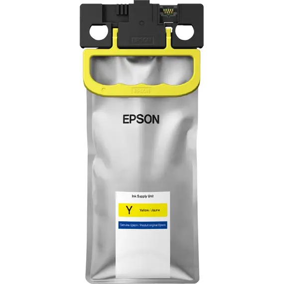 Tinta Amarela XXL EPSON WorkForce Pro EM/EP-C800R - Compatível com Impressoras EPSON - Alta Capacidade