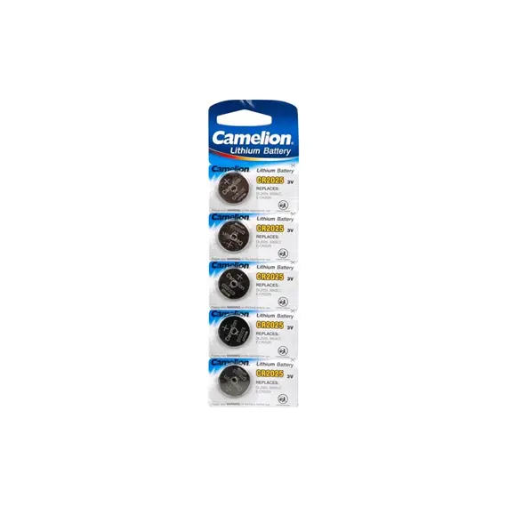 Pilhas CR2025 Lithium 3V 170mAh VELLEMAN - Pack de 5 unidades | bluepixel.pt