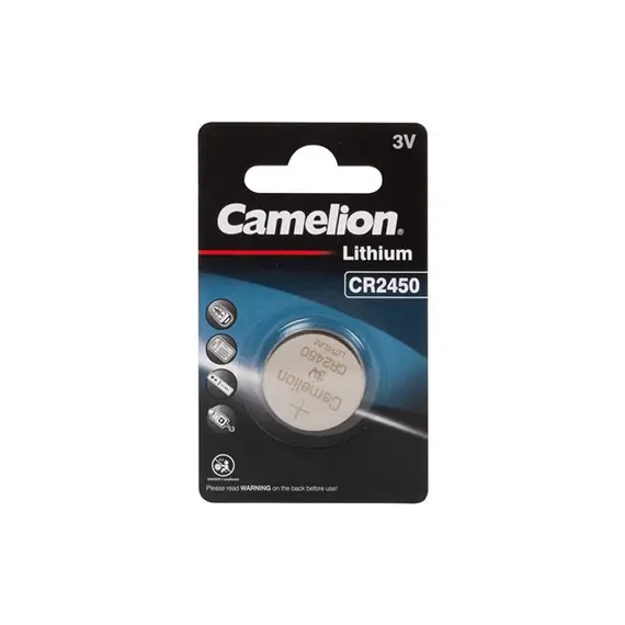 Pilhas CR2450 Lithium 3V 560mAh VELLEMAN | Energia confiável para seus dispositivos