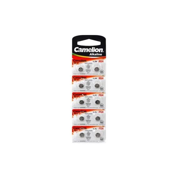Pilhas LR626 AG4 1.5V 18mAh VELLEMAN - Pack de 10 unidades | bluepixel.pt