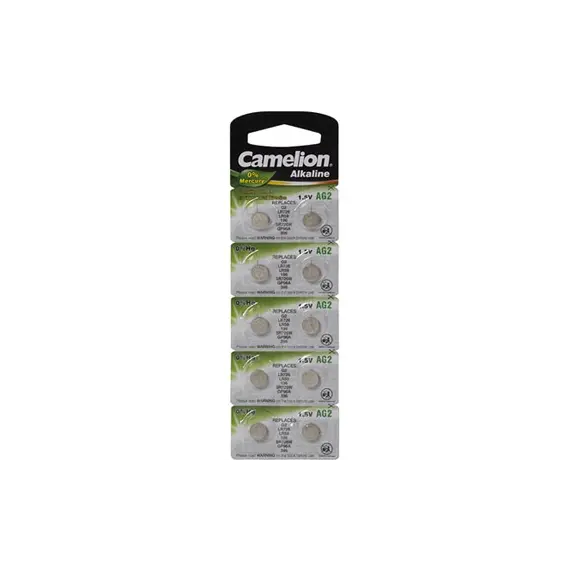 Pilhas LR726 AG2 1.5V 25mAh VELLEMAN - Pack de 10 unidades para relógios e dispositivos eletrónicos