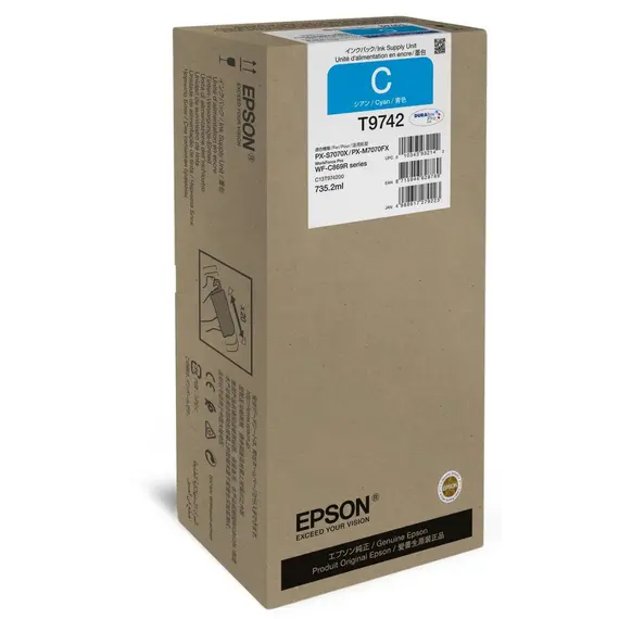 Cartucho Cyan XXL Epson WF-C869R | Alta Capacidade e Qualidade | BluePixel.pt