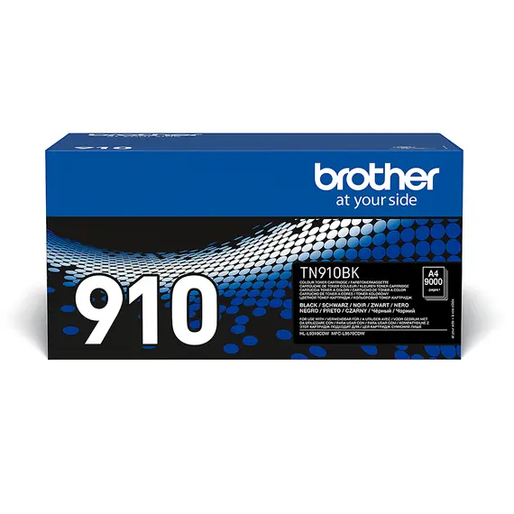 Toner Brother TN910BK Ultra High Capacity para HL-L9310CDW - Impressões de Alta Qualidade