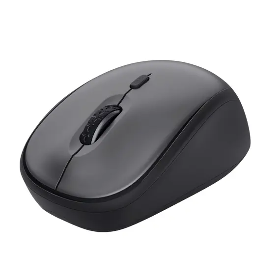 Trust YVI+ Wireless Mouse ECO Black - Rato sem fios ergonómico e sustentável na bluepixel.pt