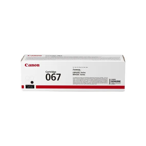 Cartucho de Toner Canon 067 Preto | Compatível com Impressoras Canon | BluePixel.pt
