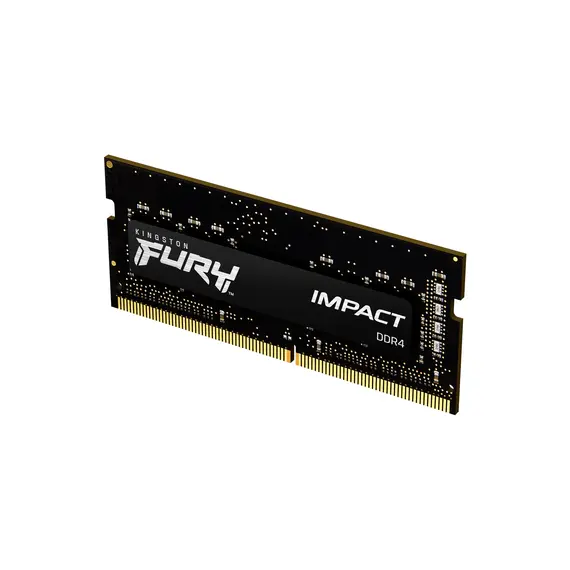 Memória Kingston Fury Impact 16GB DDR4 3200MHz SODIMM | Alta Performance para Laptops