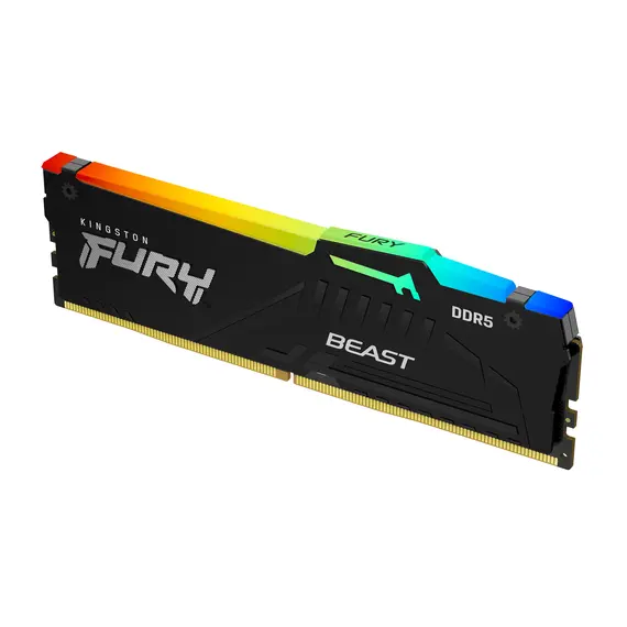 Memória Kingston 32GB DDR5 6400MT/s Fury Beast RGB com XMP - Alta Performance | bluepixel.pt