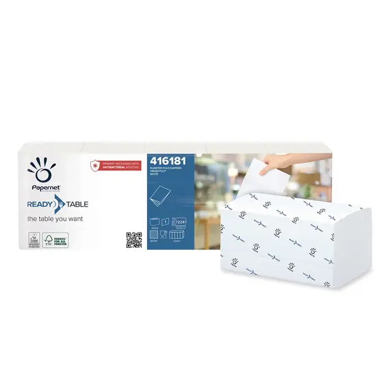 Recargas de Guardanapos PAPERNET 33,2x21,6 cm - Alta Qualidade para Estabelecimentos