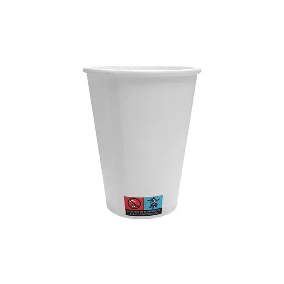 Copos de Papel Branco 200ml (7oz) - Pack de 50 unidades | Loja online bluepixel.pt