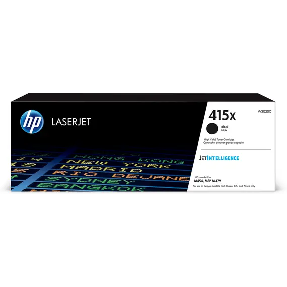 Cartucho de toner HP 415X Black LaserJet - Alta Capacidade e Qualidade Profissional | bluepixel.pt