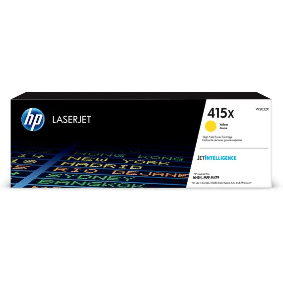 Cartucho de Toner Amarelo HP 415X LaserJet | Alta Qualidade e Durabilidade | bluepixel.pt