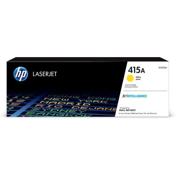 Cartucho de Toner Amarelo HP 415A LaserJet | Compatível com Impressoras HP | BluePixel.pt