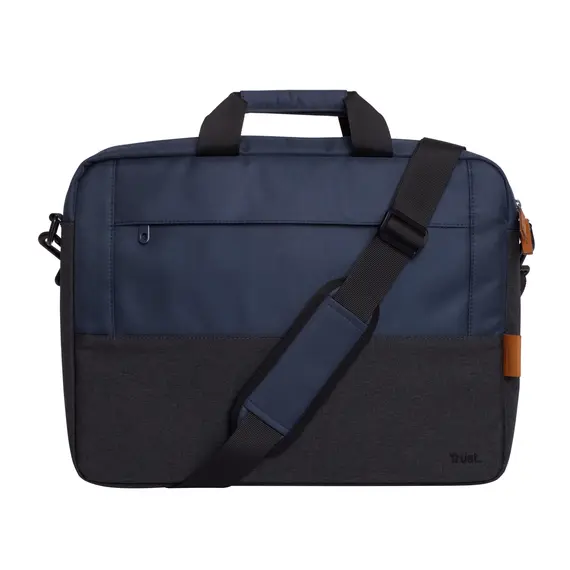 Mala TRUST Lisboa 16inch Laptop Bag Dark Grey & Dark Blue Eco | Loja BluePixel